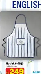 ENGLİSH HOME MUTFAK ÖNLÜĞÜ 65X75 CM fiyat ve kampanya bilgisi